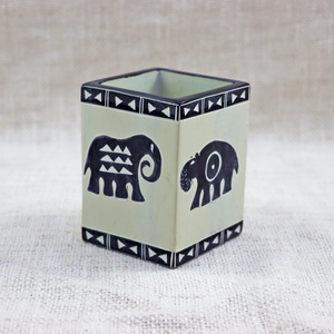 Soapstone Pencil Cup