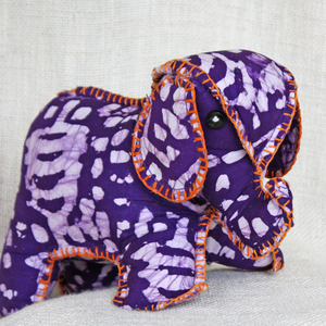 Medium Batik Elephant Animal