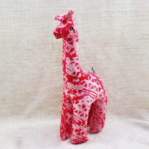 Large Batik Giraffe Animal