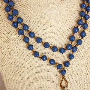 Paper Bead Lanyard