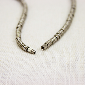 Thin Metal Rings Necklace