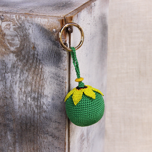 Sunflower Bag Charm