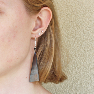 Triangle Bone Earrings