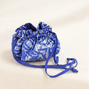 Batik Tie Jewelry Bag