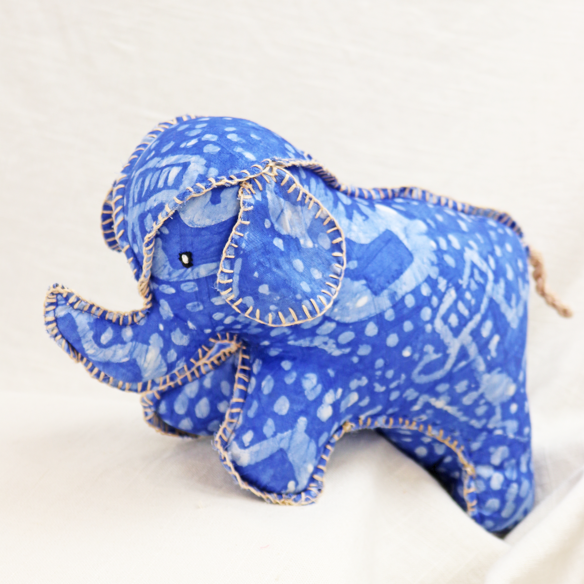 ●BLUE ELEPHANT● FERIKS leopard 03695 Ornate Elephant Watercolor 12x16 (Edition of 79) – BIOWORKZ