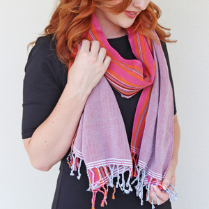 Loom Woven Scarves