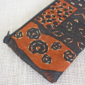 Bark Cloth Coin Purse